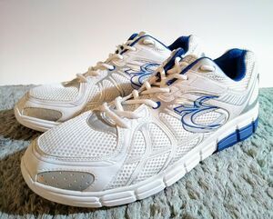 Gravity Defyer GDefy Super Walk Athletic Shoes White & Blue TB9004MWS Mens 15 M